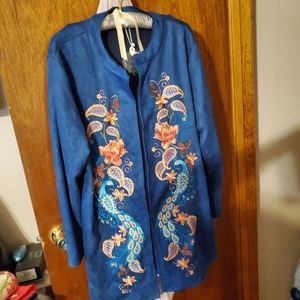 Designer jacket.  New with tags.  $ 11.00.